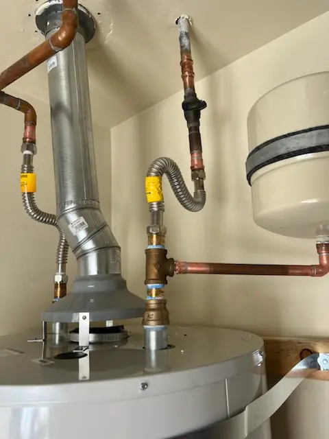 Water heater installation and plumbing repair in Lafayette